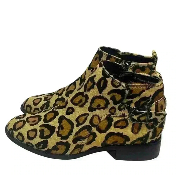 Blondo Tami Women's  Animal Print Waterproof Ankle Boots Booties Size 8.5 M - Picture 3 of 12